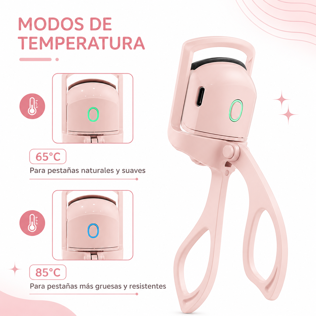 Nermora™ Rizador eléctrico